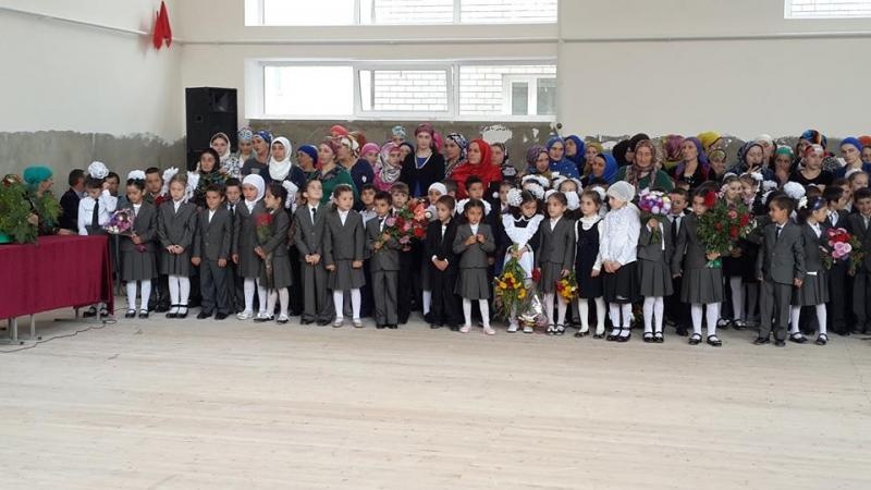 Праздник первого звонка в Чародинском районе.