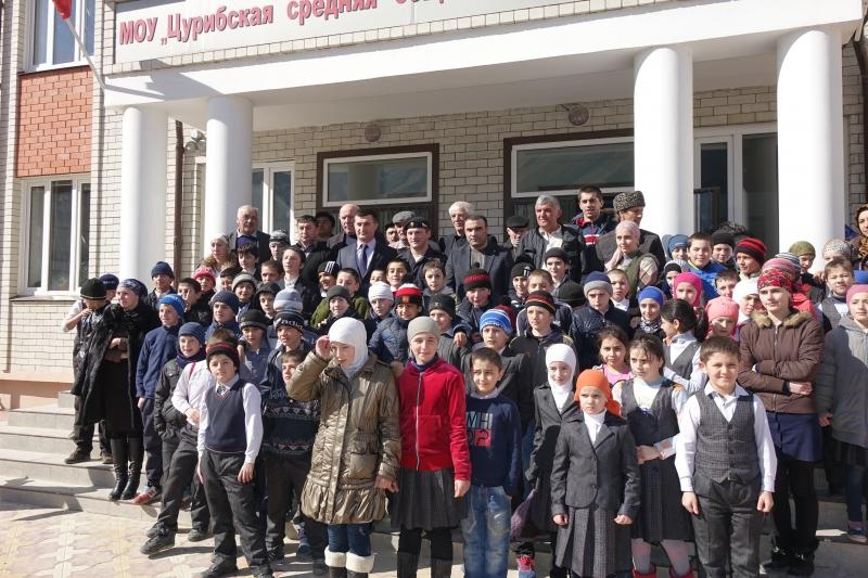 Чествование чемпиона мира.