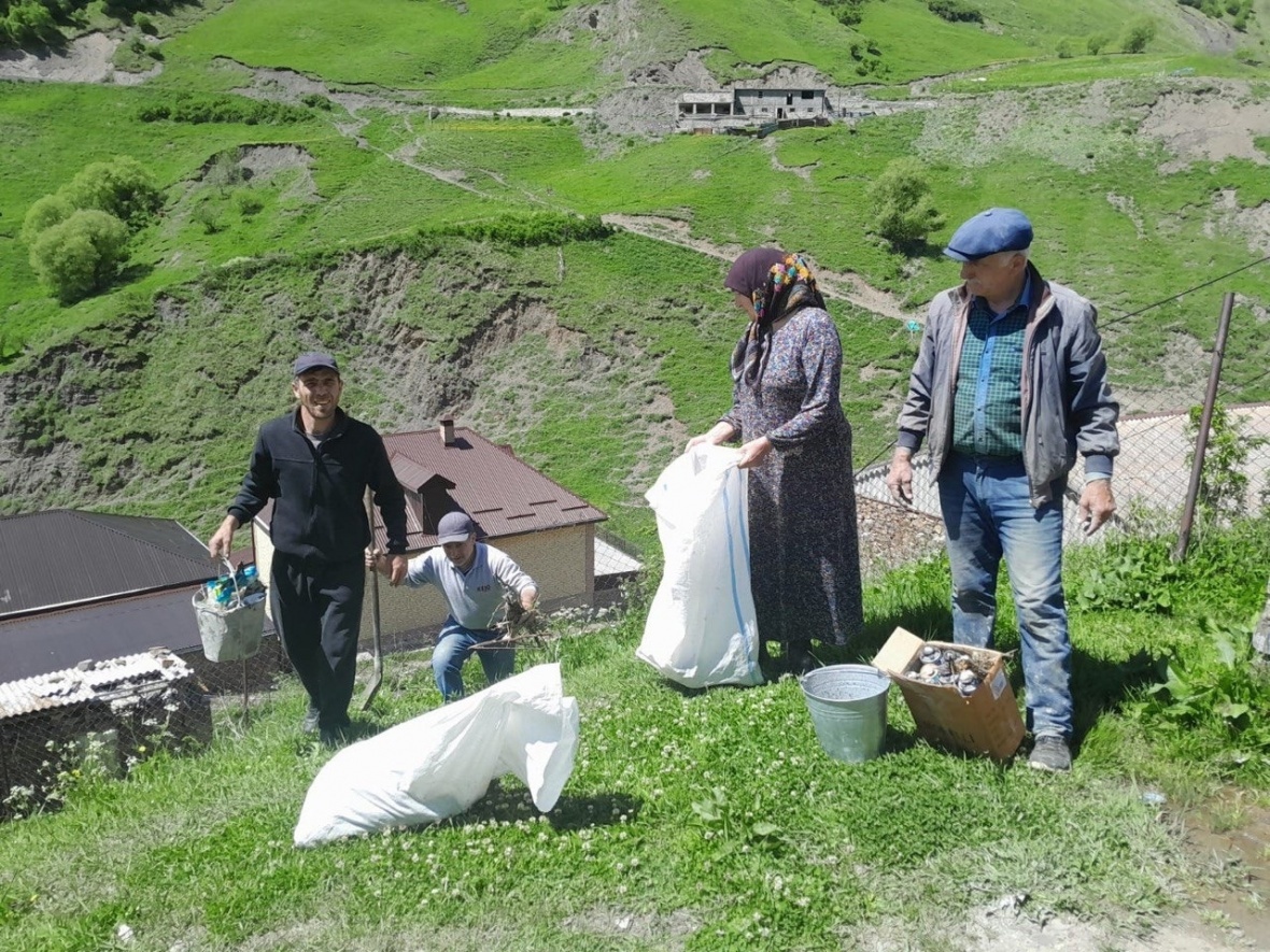Экологическая декада прошла в селе Гочоб