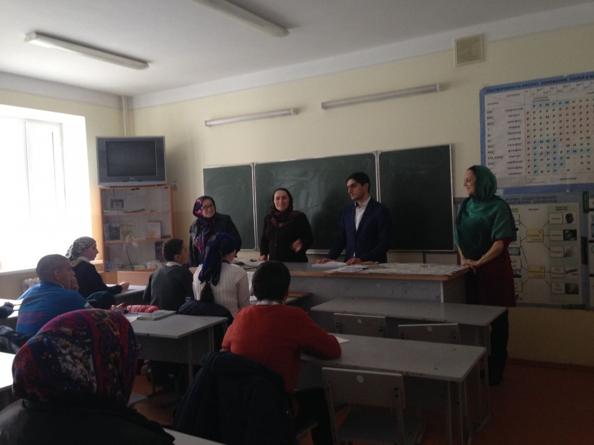 Делегация ДГТУ посетила Чародинский район