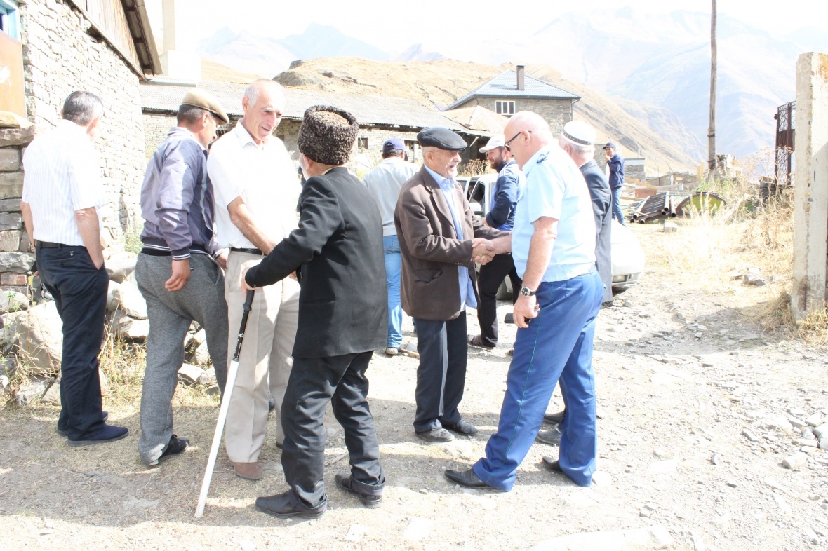 Магомед Омаров провел встречу с жителями Арчибского сельского поселения