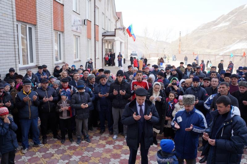 Открытие нового спорткомплекса в МО «Чародинский район»