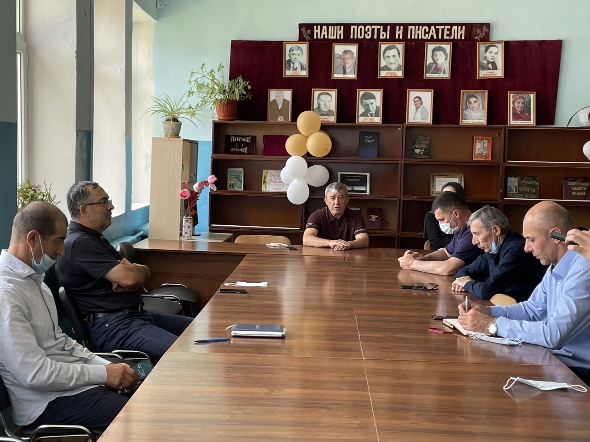 Магомед Садулаев встретился с представителями Магарского, Гилибского и Ирибского поселений